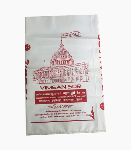 Túi PE 25kg túi đựng bột trét tường, hạt nhựa (200 micron) - Hình ảnh 2